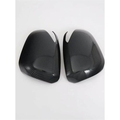 For Hyundai Santa Fe Santafe IX45 2019 2020 Door Side Wing Mirror Chrome Cover Rearview Mirror Cap Accessories Car Styling 2Pcs