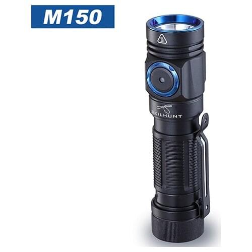 SKILHUNT M150 750LM Rechargeable EDC Flashlight Mini LED Keychain Light Waterproof Magnetic Torch for Camping Hunting Portable