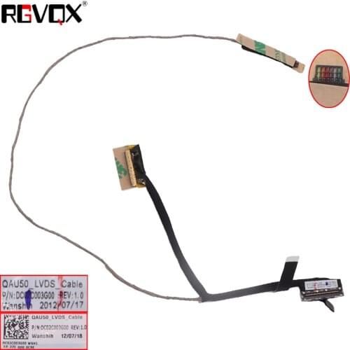 NEW Laptop Cable For HP ENVY6 ENVY 6-1006SA ENVY 4 ENVY 4-1000 P/N DC02C003G00 Replacement Repair Notebook LCD LVDS CABLE