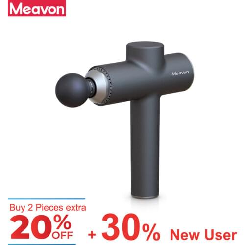 YouPin Meavon Deep Muscle Massage Fascia Gun Fitness Shaping Double Mode Gym Sport and Home Relaxation 45db Wireless Charging