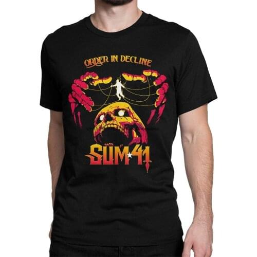 Sum 41 Order In Decline T Shirt Mens and Womens All Sizes
