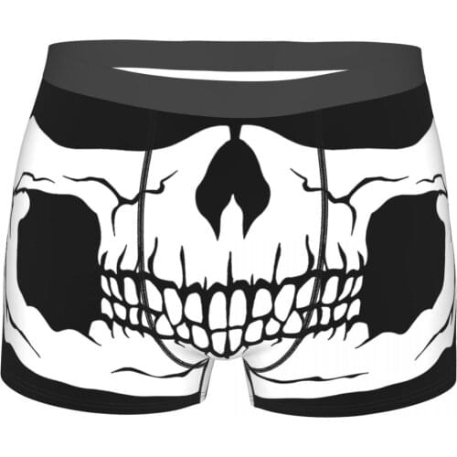 Skull COD Games Black Ops warzone Underpants Homme Panties Male Underwear Ventilate