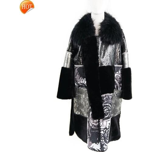 2021new winter dress womens mid long European version