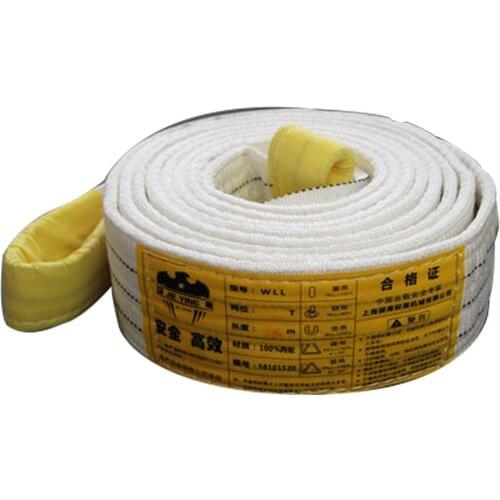 Hoisting belt 5 tons industrial crane lifting 10 cloth sling 3 meters 6 driving flexible household 2t flat sling