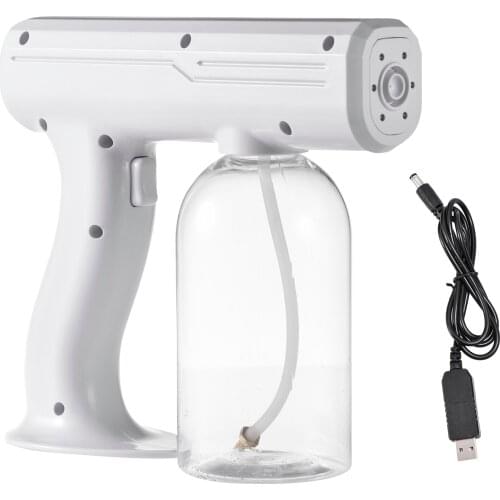 800ml Wireless Charging Type Nano Atomizing Spray Gun Deodorizing Electric Spray Gun Disinfection Spray Tool Electric Sprayer