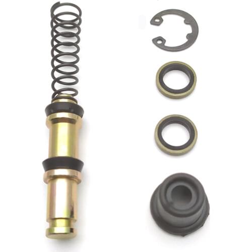 Motorcycle Scooter Brake Pump Front and Rear Master Cylinder Piston Oil Seal Leather Bowl Repair Kit 14mm 12.7mm 11mm