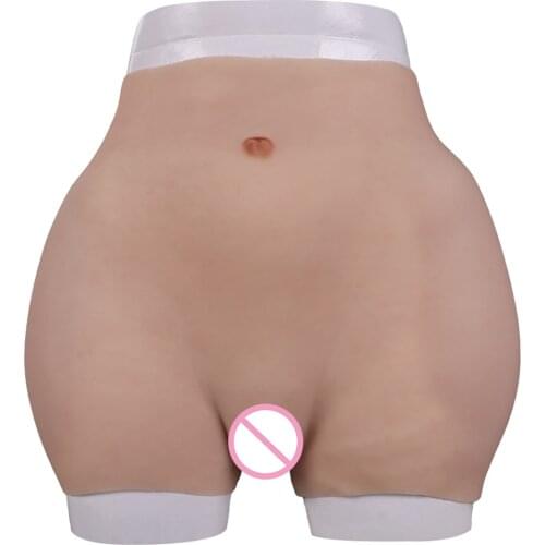 U-Charmmore 8th Generation Silicone Enhancement Pants Hip-Lift Buttocks Fake Vagina With Bloodshot For Transvestite Crossdresser