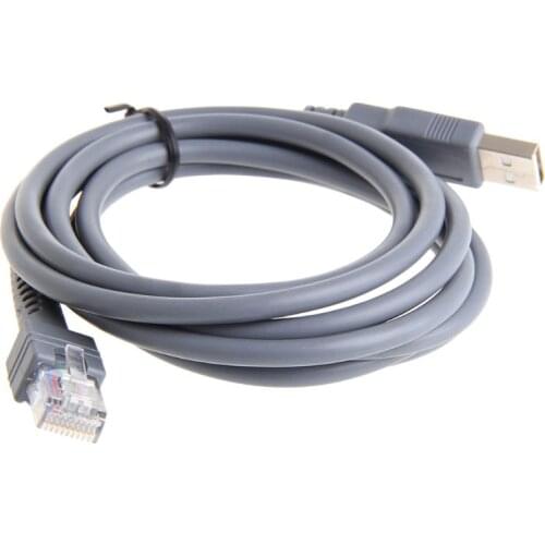 300cm 9FT USB Data Cable for Symbol Barcode Scanner LS1203 LS2208 LS4208 DS3407 DS3408 M2007 M2008 DS3478 DS6707 DS6708