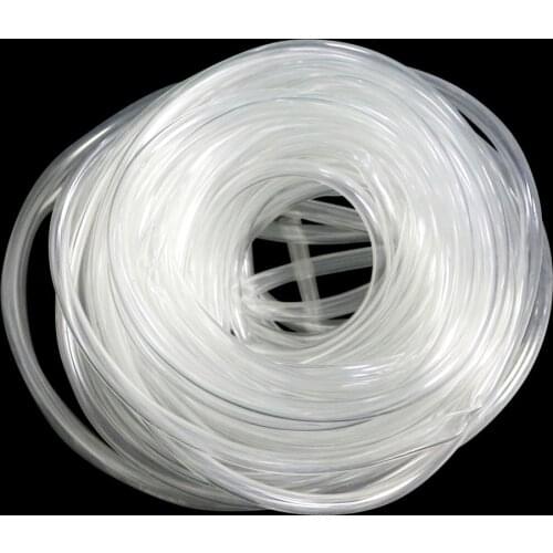 10m/20m/40m PVC Transparent Hose ID 8/9mm Garden Drip irrigation hose Car Washing Pipe agriculture tools