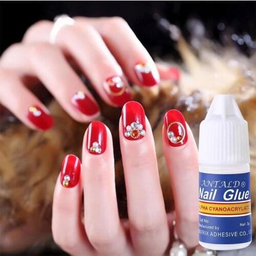 3 g/Bottle Nail Glue For UV Acrylic Rhinestones Decoration Nail Stickers High Quality Nails Decoration Fast Drying Nail Glue