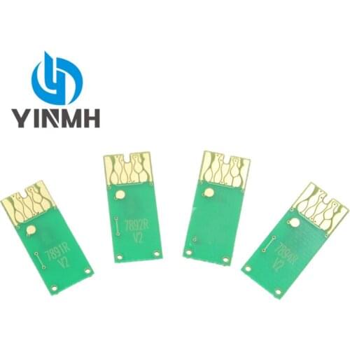 4pcs L1455 Ink Maintenance Box Chip for Epson WF 7610 7620 7720 7110 7210 7510 7615 7710 7715 3010 3520 3530 3540 3620 3640