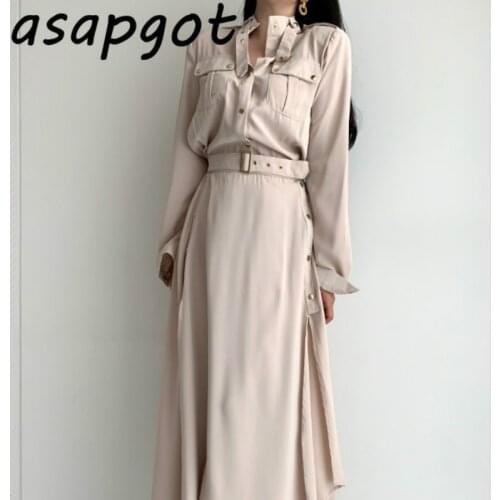 Модные платья-рубашки Asapgot China At AliExpress