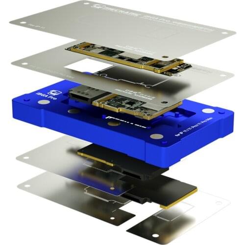 Mechanic IBGA PRO Position Tin Platform For Mid Level Motherboard for X XS XSMAX 11 11Pro 11ProMax