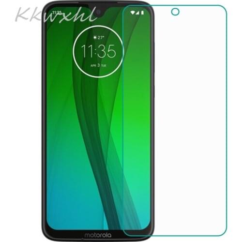 Smartphone 9H Tempered Glass for Motorola Moto G7 Plus GLASS Protective Film on Moto G7 XT1962 Screen Protector case cover