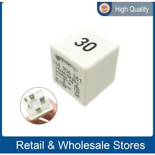 1pc 12V 5pin car relay for Volkswagen Passat B5 Audi A6 ECU 30 165 906 381 5Pin 165906381
