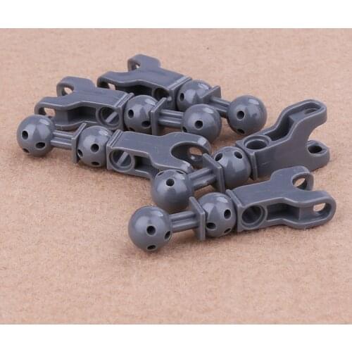 10-20Pcs/Lot DECOOL high-tech 2x6 Ball connector Bionicle Special parts Compatible 90608 Building Blocks Parts Toys For Children