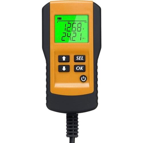 12V Digital Car Battery Tester LCD Battery Test Analyzer Car Battery Tester Auto System Analyzer Voltage Cca Test Tools