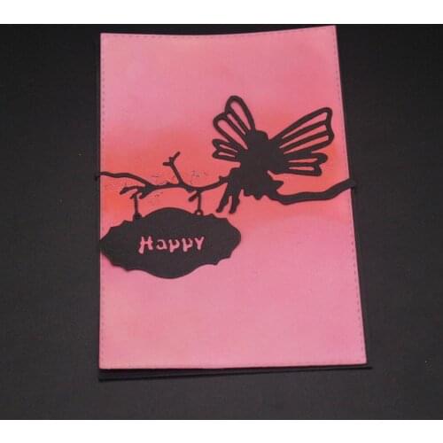 AZSG butterfly fairy Cutting dies/scrapbooking dies metal Dies scrapbooking Dies