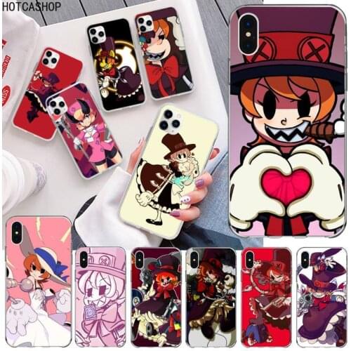 Cartoon cute Skullgirls Peacock Phone Case for iphone 12 pro max mini 11 pro XS MAX 8 7 6 6S Plus X 5S SE 2020 XR cover