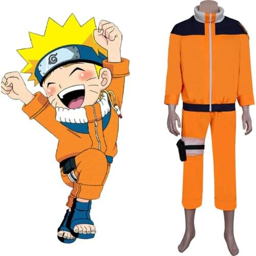 Anime Cosplay Uzumaki Cosplay Costume Top+Pants Outfits Full Set Halloween Carnival Suit