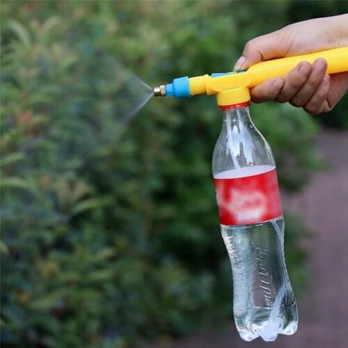 Creative Garden sprinkler Household Air Pressure Sprinkler Sprayer Watering Kettle General Small Spray Gun For Beverage Bottle G