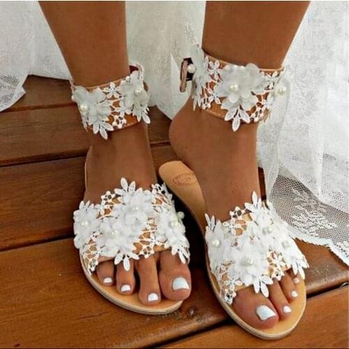 Lace Light Woman Slippers Slides Flatform Beach Shoes Sandals Women Summer Plus Size Sandalias Mujer Sapato Feminino