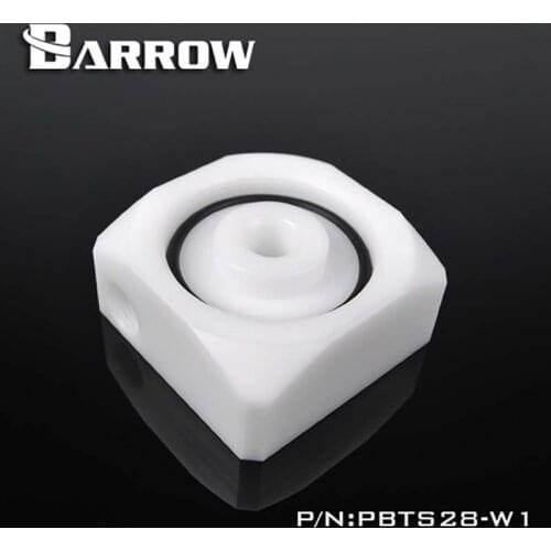 Barrow PC water cooling DDC Pump Cover top Expandable Black/White PBTS28-W1 PBTS20-V1