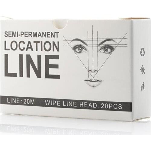 Pre-Inked Brow Mapping Strings Pigment String For Microblading Permanent Thread For Eyebrow Makeup Brow Mapping PMU Accesso D3P6