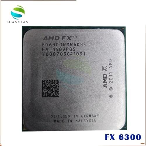 AMD FX-Series FX6300 3.5GHz SIX-Core CPU Processor FX 6300 FD6300WMW6KHK 95W Socket AM3