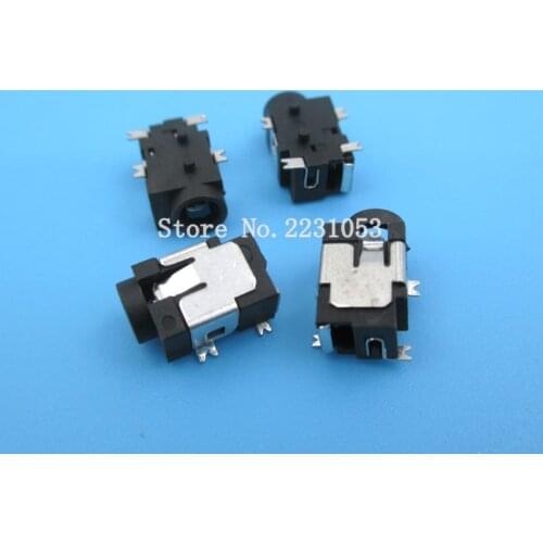 10PCS/LOT DC031A 3.5*1.0mm SMD 3.5MM DC Jacks/Ports/Connectors for Tablet AC Outlet Interface