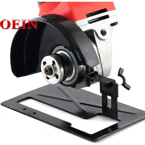 Adjustable Metal Angle Grinder Bracket Base+Cover Stand Holder Balance Base Guard Cover Power Tools Accessory High Quality
