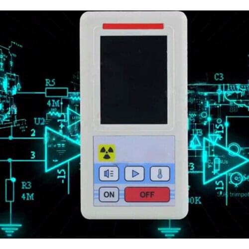 Counter Nuclear Electromagnet Radiation Detector Personal Dosimeter Marble Detector Nuclear Radiation Tester with Display Screen