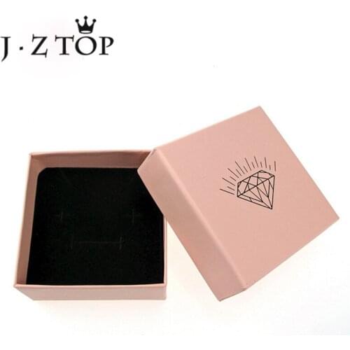 JZTOP Jewelry Box Exquisite Ring Earrings Necklace Display Gift Boxes Storage Case