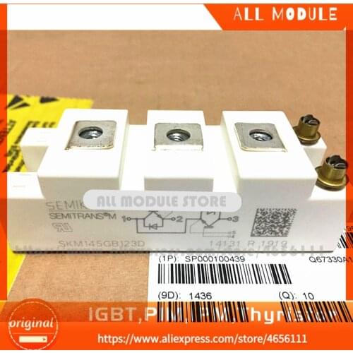 SKM145GB123D SKM100GB17E4 SKM75GB17E4 SKM50GB123D FREE SHIPPING NEW ORIGINAL IGBT MODULE