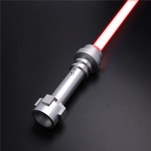 Cieltan Smooth Swing Lightsaber Heavy Dueling 12 Colors 10 Soundfonts Metal Handle Blaster Laser Sword Cosplay Gifts Toys