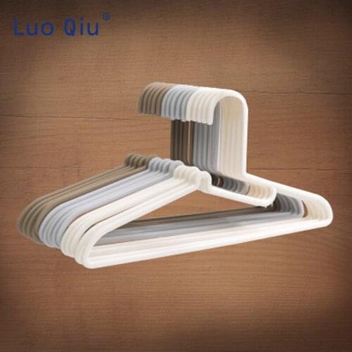 Clothes hanger 5 household non-slip-free clothes hangers adult childrens clothing support multi-function drying clothes hang