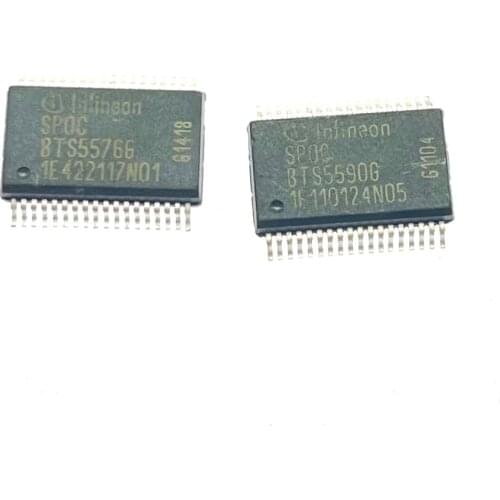 2pcs BTS5576G for Skoda Octavia ECU board lighting power switch chip IC