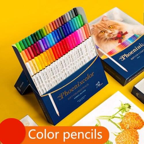 36/48/72 Professional Oil Color Pencil Set Drawing Sketch For School Student Gifts Art Supplies