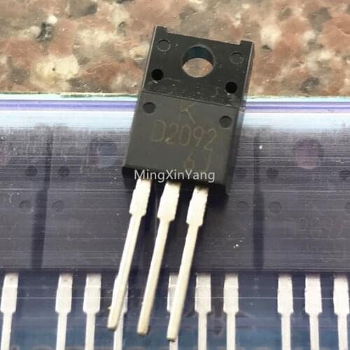 5PCS 2SD2092 D2092 TO-220F 3A 100V NPN POWER TRANSISTOR IC chip
