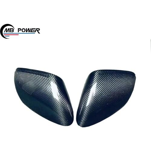 911 992 Dry Carbon Replace Car Automobile Vehicle Side Rearview Mirror Assembly Foldable Cover For Tay-can Lift-hand Drive