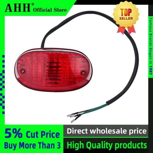 AHH Motorcycle Accessories Stoplight Brake Warning Signal Indicator Rear Tail Stop DC 12V Light Lamp For Kawasaki BMW250 ZXR250