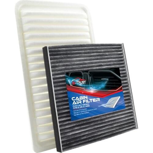 Bi-Trust Engine & Cabin Air Filter for Toyota Solara 2004-2008 L4 2.4L/Toyota Camry 2004-2006 V6 3.3L