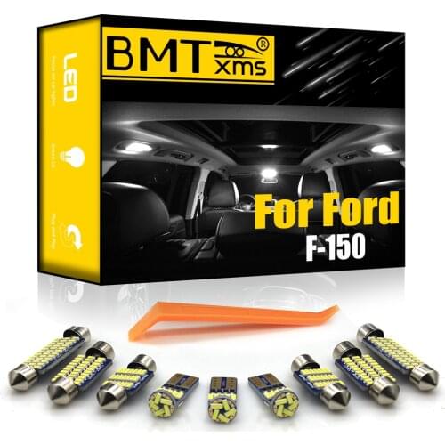 BMTxms For Ford F-150 F150 F 150 1992-2020 Canbus Vehicle LED Interior Map Dome Trunk Light Bulbs Car Lighting Accessories