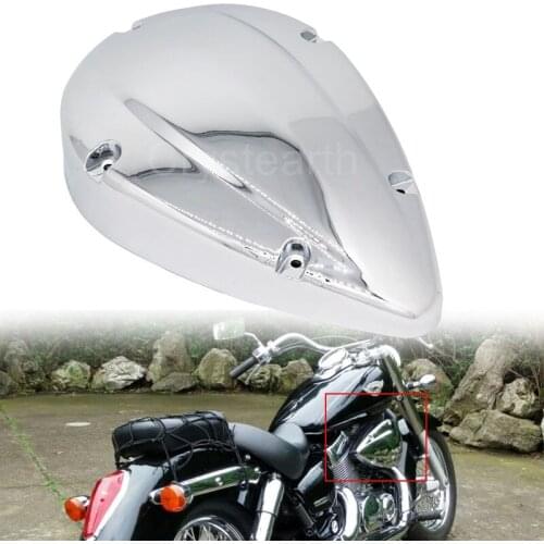 For Honda Shadow Aero 750 VT750C 2004-2012 05 06 07 08 09 10 11 Chrome Motorcycle Air Cleaner Filter Cover Fairing Case Cap