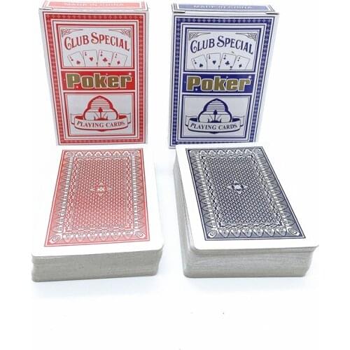 Card Poker Cards Waterproof Hold'em Playing Cards Plastic Game Card Poker Game Board Game Gift