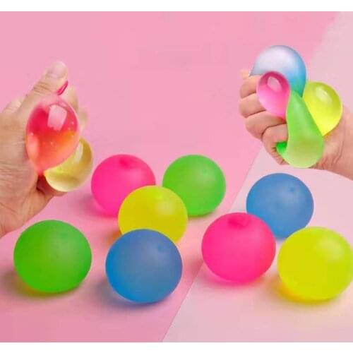 Maltose Ball Stretch Crystal Hand Squeeze Stress Relief Toy Fidget Toy Kids Toy