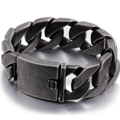 New Men trend jewelry plating gold bracelet domineering fashion men leading bracelet
