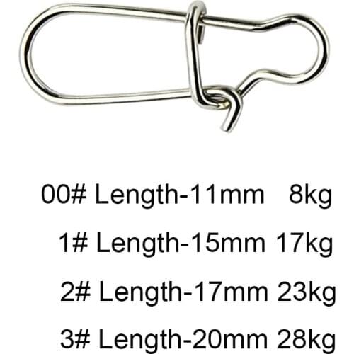 OBSESSION 25pcs/ bag Black Nickle Steel Fishing Accessories Connector Steel Swivels Snap Rolling Carp Fishing hook Lure Tackle