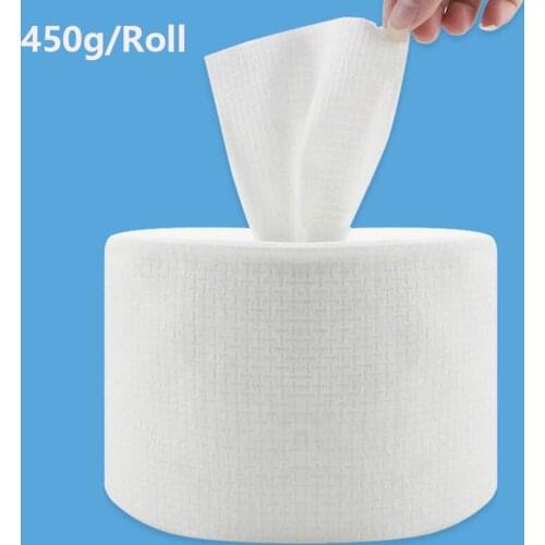 450g/Roll Non-Woven Fabric Disposable Face Towel Makeup Cotton Wipes Facial Cleansing