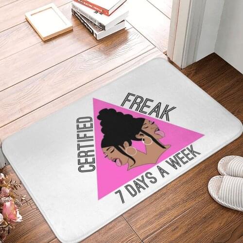 Certified Freak 7 Days A Week WAP Cardi Megan Doormat Carpet Mat Rug Polyester Non-Slip Floor Decor Bath Bathroom Kitchen 40x60